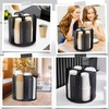 Fanspack Rotatable Cup and Lid Organizer with 4 Compartments, Coffee