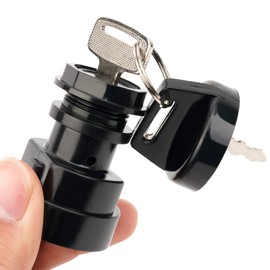 Ignition Key Switch ‎27005-56719 for Kawasaki Brute Force 650 KVF650 2005-2013 / Brute Force 750 KVF750 2005-2017 / Prairie 700 KVF700 2004-2006 / KFX700 KSV700 2004-2009