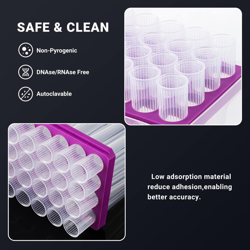 FOUR E'S SCIENTIFIC 10ml Pipette Tips - Universal 10000ul Sterile