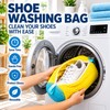 Shoe Washing Machine Bag for Sneakers – Reusable Zippered Laundry