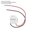 sourcing map TES1-4902 Semiconductor Refrigeration Tablets 6V 2A 6.5W Heatsink