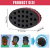 Hair Brush Sponge, 2 Pieces Curl Sponge Afro Hair with