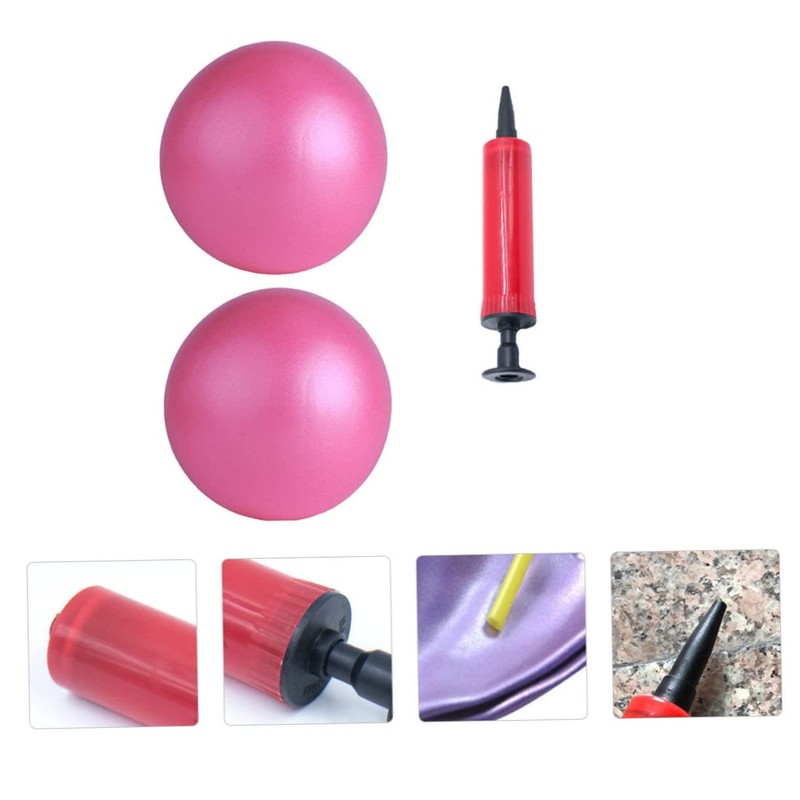 BESPORTBLE 1 Set of Anti-Burst PVC Exercise Balls Balancing Stability