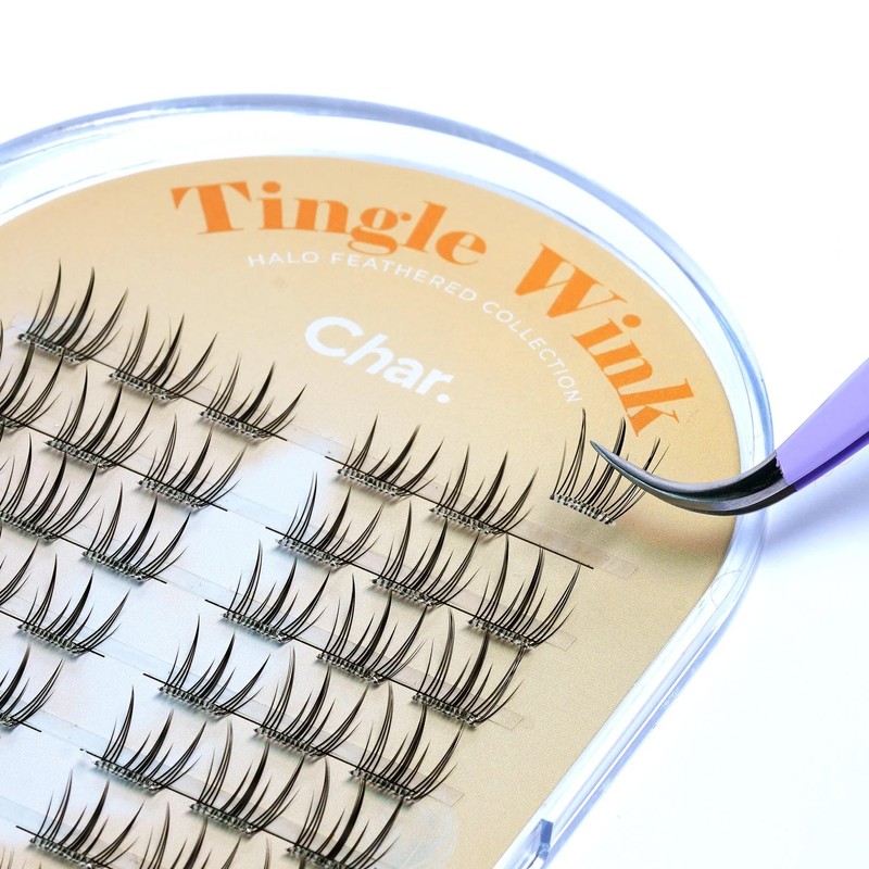 Char Cosmetics Tingle Wink Cluster Lash 64pcs