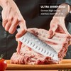 MOSFiATA 7" Santoku Knife with 5.5inch Santoku Knife, German High