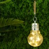 JHY DESIGN Set of 2 Hanging Lamp Outdoor Lights Battery
