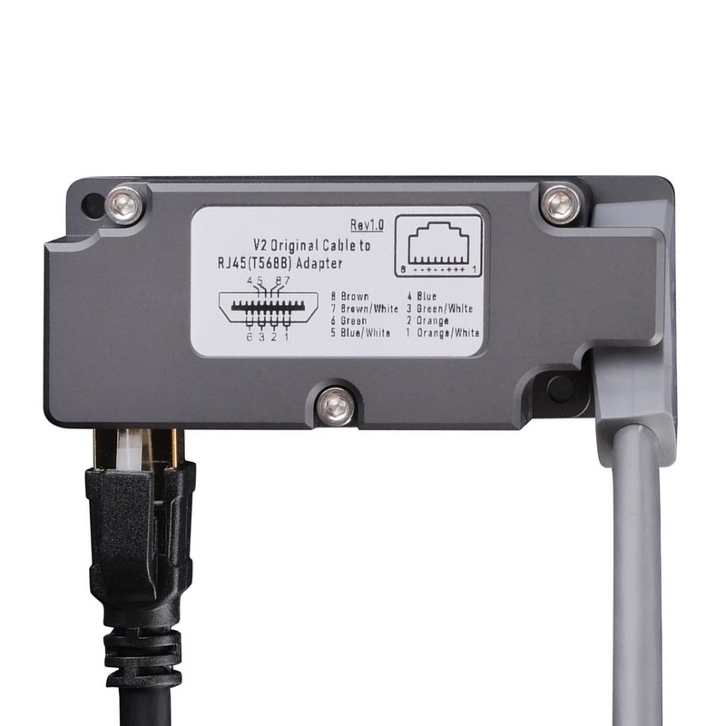 for Dishy V2 to RJ45 Adapter with POE Injector T568B