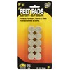 Master Caster Scratch Guard Felt Pads,Beige