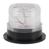 Solar Strobe Warning Safety Flashing Light Waterproof LED Emergency Warning