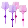 COMFY FLOATS 4 Pack Floating Wine Glasses for Pool, Lake,