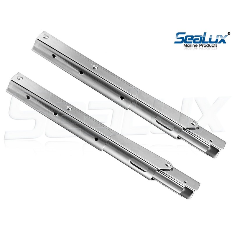 SeaLux Stainless Steel 12" Folding Table Bracket (Pair)