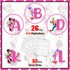 Seyal® Minie Mouse A - Z Alphabet Wall Sticker