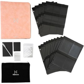 Hibana: Jewelry Storage Home Edition - Blush - Zippered Binder, Anti-Tarnish Ziplock Pouches, Organization & Storage for 85 pcs, 13.25x10.75x2.5