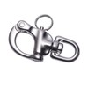 SUNOOM 316 Stainless Steel Quick Release Snap Shackle,Swivel Shackle Snap