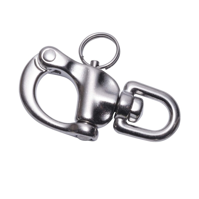 SUNOOM 316 Stainless Steel Quick Release Snap Shackle,Swivel Shackle Snap