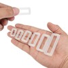 sourcing map 16Pcs Plastic Rectangle Ring, 1 1/2" Slide Rectangle