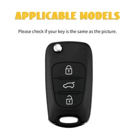 OFF WE GO Car Key Case Key Case Cover for Hyundai i30 i20 i10 ix20 ix35 Key Cover Key Box for Kia Sportage Ceed Soul Rio Picanto Venga TPU Key Protection Housing White Silver