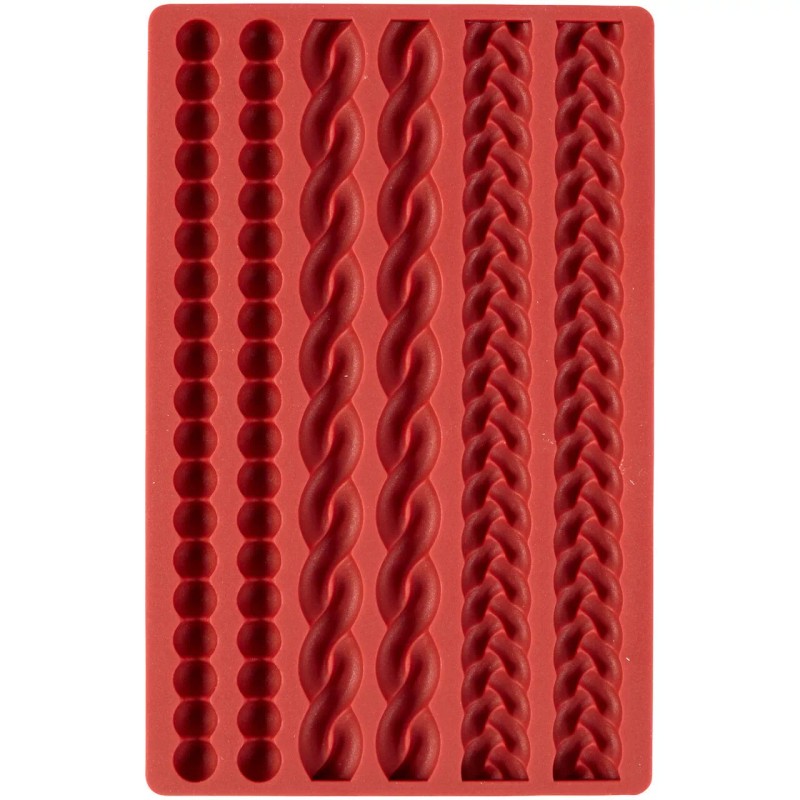 Wilton Silicone Pie Crust Impression Mold Wilton Braid Rope Pearl