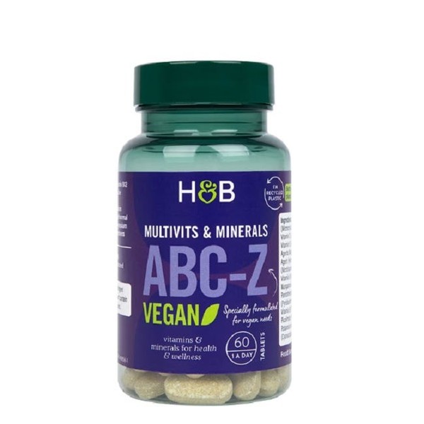 Holland & Barrett Vegan ABC-Z Multivits & Minerals - 120 Tablets