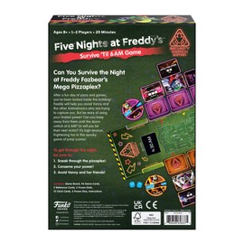 FUNKO GAMES FNAF Survive 'Till 6AM Game (Security Breach Edition)