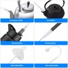 Dolaso 10 PCS Drinking Straw Cleaner Brush White, Bottle Cleaning