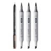 Copic Ciao Shade Set Dark Warm Grey, 3 Twin Markers