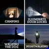 Smart Cutie Bundle: 2pk LED Keyring Flashlight - Pocket Torch,