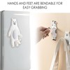 kumet Self-Adhesive Animal-Themed Key Hooks, Suitable for Bathroom, Kitchen, Bedroom,