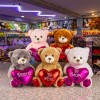 Oso Osito Clásico De San Valentín Corazón Pelucheria