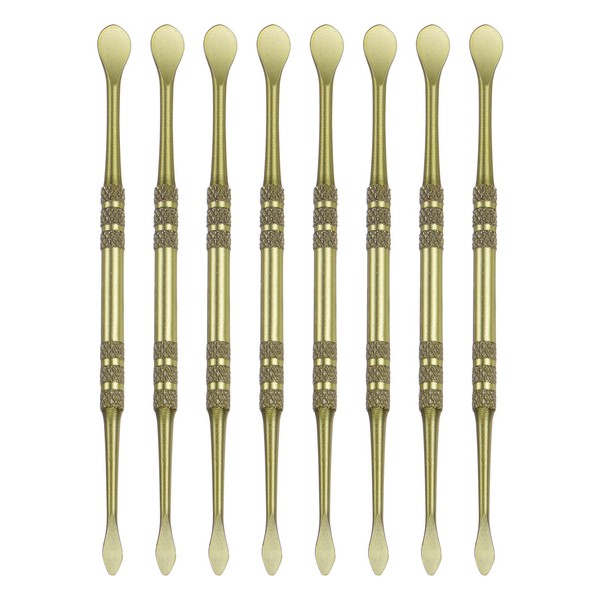 HARFINGTON 8 Pcs Wax Carving Tools 4.8" Double Ended Stainless