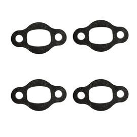 ZZRSDAN 4pcs Exhaust Gasket Muffler Gasket Air Out Exhaust Gasket, 2 Stroke Gas Motorized Bicycle 48cc/66cc/80cc