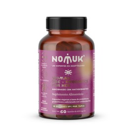 Prebioticos y Probioticos Mujer Inulina de Agave 7 Cepas Antioxidantes Lactobacillus Rhamnosus 10 Billones UFC Bienestar Digestivo e Íntimo 60...     