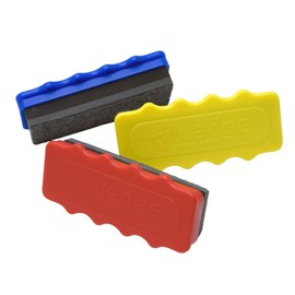 Pack of 3 Magnetic Whiteboard Rubbers/Eraser/Duster/Rubber- Removes Dry Wipe Pen from White Board and Chalk from Blackboard Chalkboard, for Kids/Children