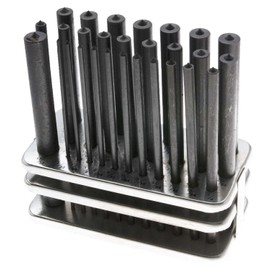 TP-11 1/2" to 1" Transfer Punch Set - 33 Pieces