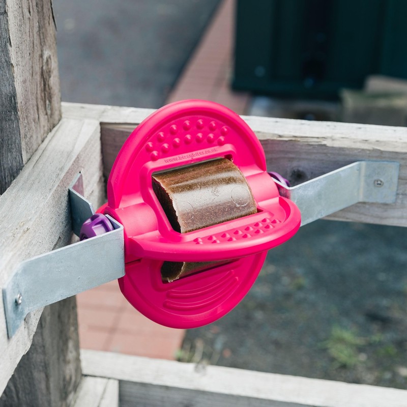 Bizzy Ball Horse Toy Pink | Bizzy Lick Holder, Reduce