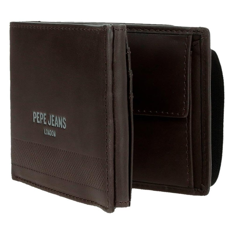 Pepe Jeans Deep Wallet, One Size, brown, purse