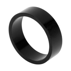 VekAuto Bike Headset Spacer, 10mm MTB Bicycle Headset Stem Fork Washer Universal for 1 1/8 Inch Front Stem Fork Threadless Aluminum Alloy Black