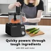 CKEMU Smart Food Processor and Vegetable Chopper, 6 Automatic Functions,