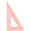 Alvin, Triangle Ruler with Fluorescent Edges, Drafting Tool Kits -