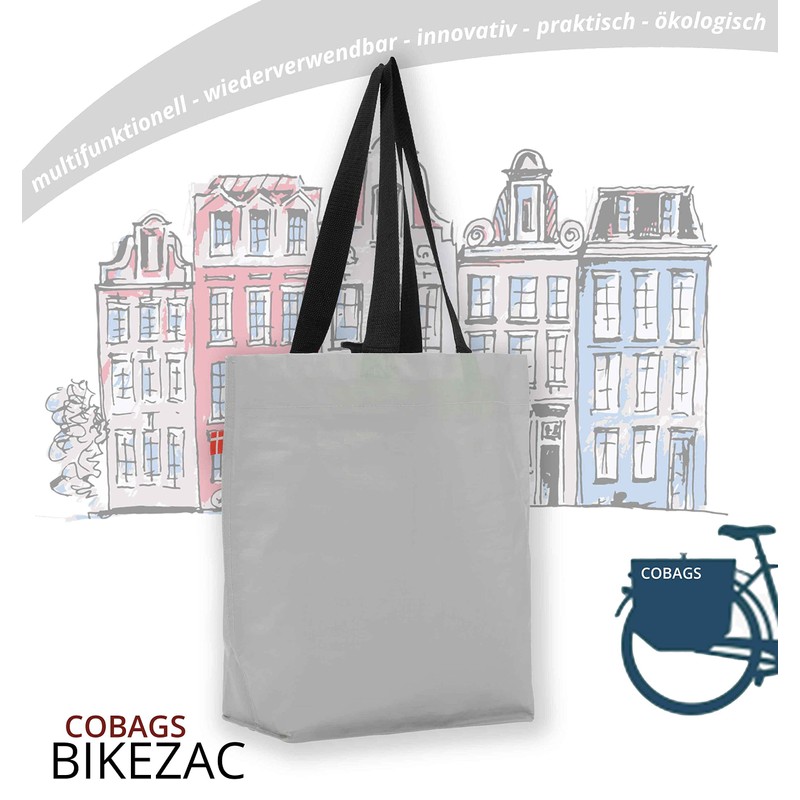 BikeZac 2.0 by Cobags | Bicycle Shopping Bag | Pannier