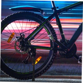 Kisangel Bike Kickstand for Mountain Support Stand Easy to Install Single-side Design for Convenient Parking for