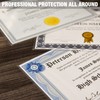 Samsill No Holes Sheet Protectors, 100 Pack, 8.5 x 11