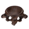 DOITOOL Wooden Stand for Crystal Sphere Quartz Ball Holders Wood