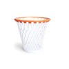 Excelsa Waste Paper Basket, Cardboard, White, 31 cm