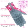SKYDEER Women's Deerskin Suede Gardening Gloves (SD6612/M)