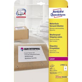 Address Labels 99, 1X139 wetterf Zweckform L799425 100St