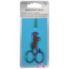 Milward Multi-Colour Rainbow Unicorn Embroidery Scissors - 4"/10cm - Sharp