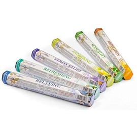 STAMFORD INC. 37322 Premium Aromatherapy Hex Range Incense Sticks - Relaxing, Stress Relief, Meditation, Refreshing, Sensuality & Energising Incense gift pack.