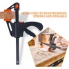 Woodworking Clamp Set 4 inch/100mm,Quick Grip Clamps, Ratchet Bar Clamps,