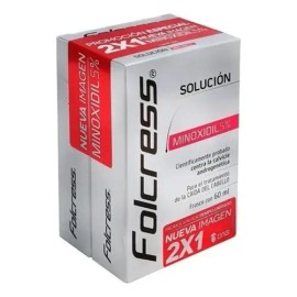 Folcress Solución 5 G, 1 Frasco 60 Ml